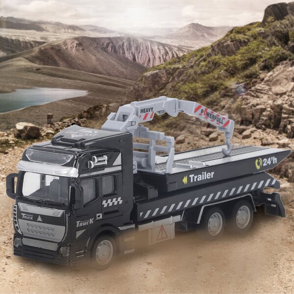 Lawety Policyjnej Modell aus Metall 19,9 cm mit Rückzugsfunktion und realistischen Details