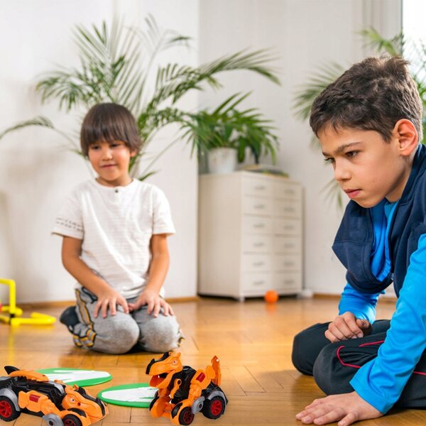 Giocattolo Trasformabile Auto-Dinosauro in ABS per Bambini - Regalo Perfetto