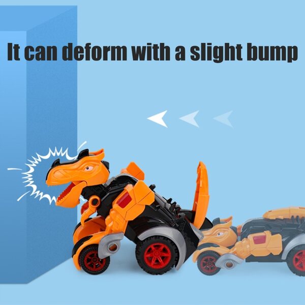 Giocattolo Trasformabile Auto-Dinosauro in ABS per Bambini - Regalo Perfetto