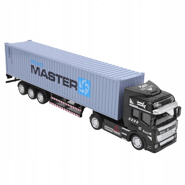 Graues Container-LKW-Modell aus Metalllegierung für Kinder ab 3 Jahren