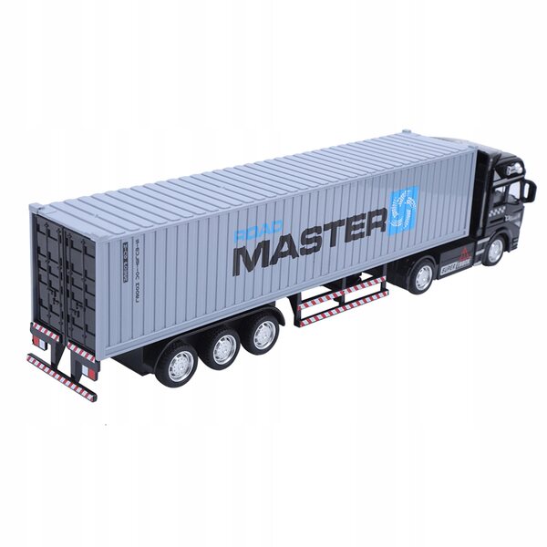 Graues Container-LKW-Modell aus Metalllegierung für Kinder ab 3 Jahren