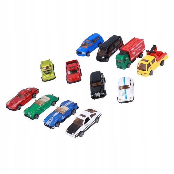 Kinderautomodell aus Metall im Maßstab 1:60 mit Rückzugsmotor