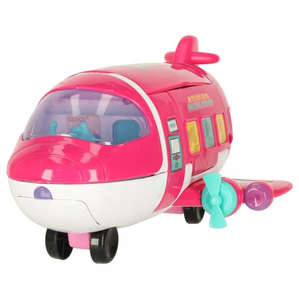 2 in 1 faltbares Puppenflugzeug – ein Spielzeug für Kinder ab 3 Jahren