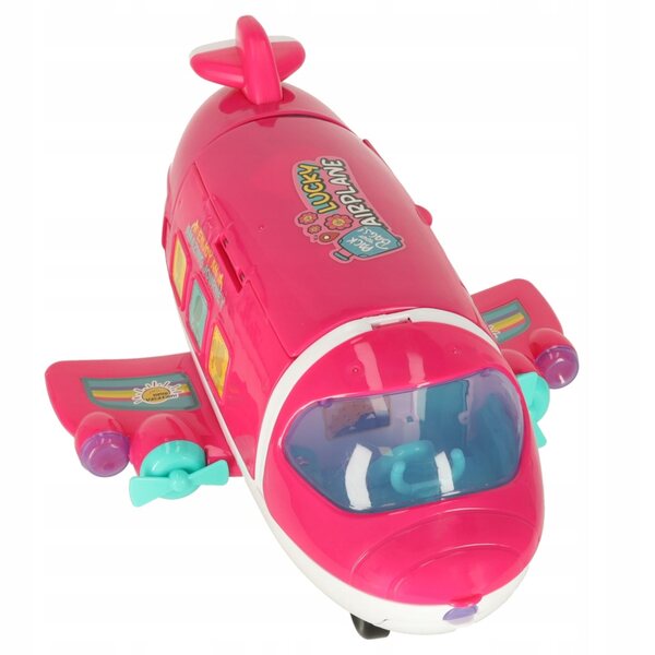 2 in 1 faltbares Puppenflugzeug – ein Spielzeug für Kinder ab 3 Jahren