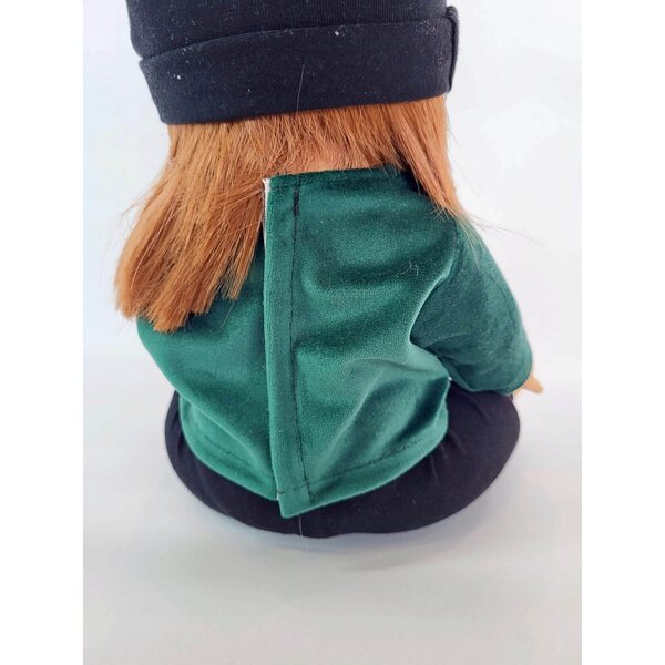 Completo per bambole Miniland 32-38 cm: maglietta, leggings e cappello a scelta