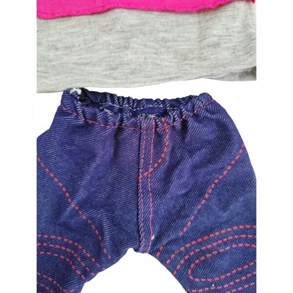 WOOPIE-Outfit für LOVE-Puppen mit Brille und Schuhen für 43–46 cm