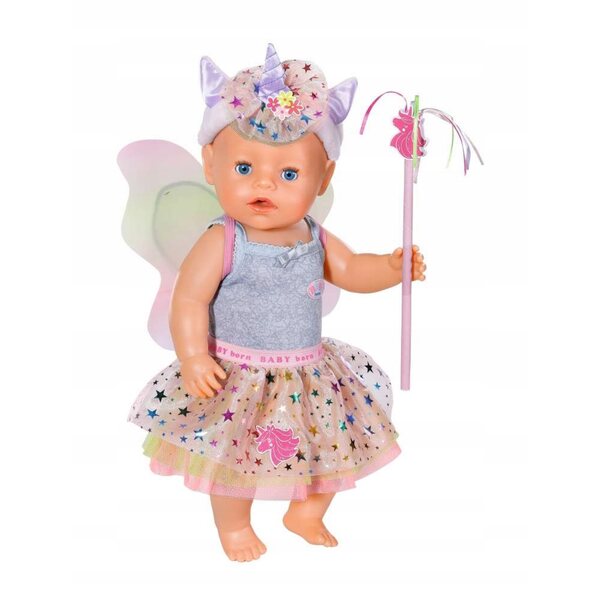 BABY BORN Einhorn-Kleidungsset für Mädchen und 43-cm-Puppe