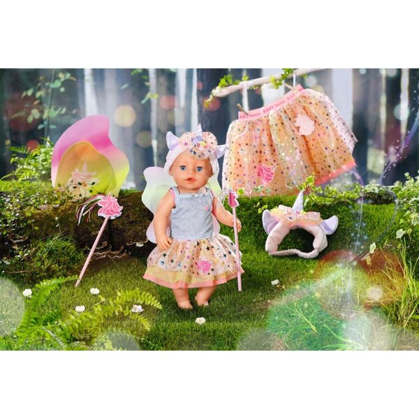 BABY BORN Einhorn-Kleidungsset für Mädchen und 43-cm-Puppe