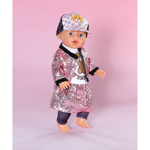 Zapf BABY born glamoureuze kleding voor poppen van 43 cm, complete set
