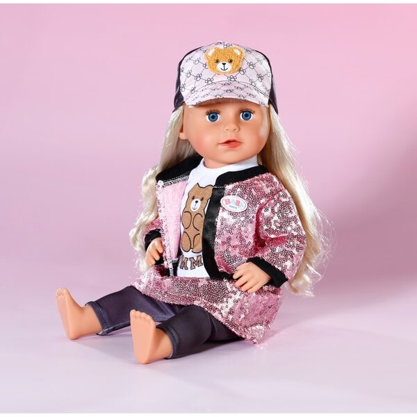 Zapf BABY born glamoureuze kleding voor poppen van 43 cm, complete set