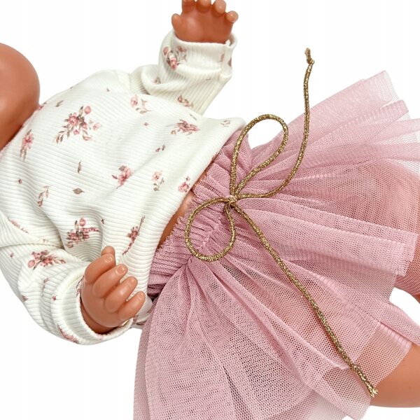Baby Born Kleidungsset 42-43 cm: Rosa Tüllrock und Baumwollpullover