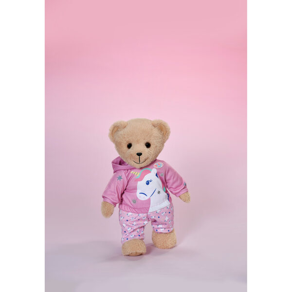 Costume unicorno Baby Born rosa in tessuto per bambole 43 cm e peluche