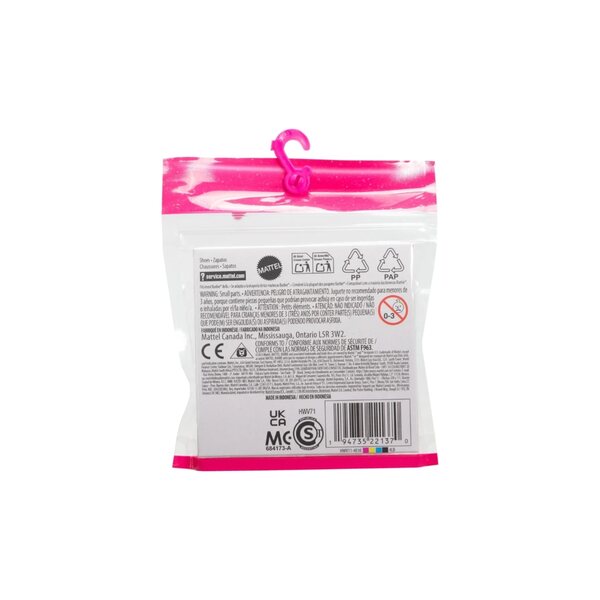 Barbie Mattel – Set mit 5 Paar trendigen Schuhen für Puppen, Modeaccessoires