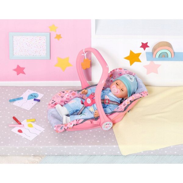 Baby Born Puppenhalter 36-43 cm mit Gurten, leichter Schaukelstuhl
