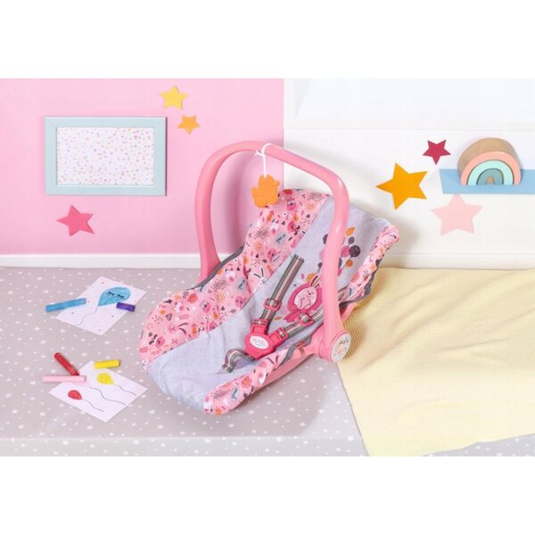 Baby Born Puppenhalter 36-43 cm mit Gurten, leichter Schaukelstuhl