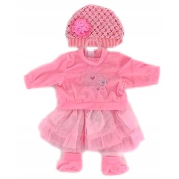 Kleidung für 45-cm-Puppe mit Hut und Schuhen, ein Set für Puppen