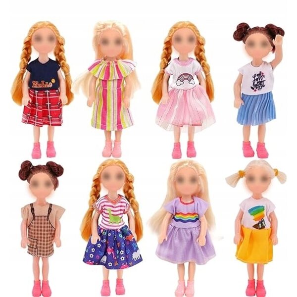 Set 30 capi di abbigliamento e accessori per bambole compatibili Chelsea