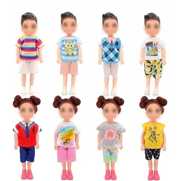 Set 30 capi di abbigliamento e accessori per bambole compatibili Chelsea