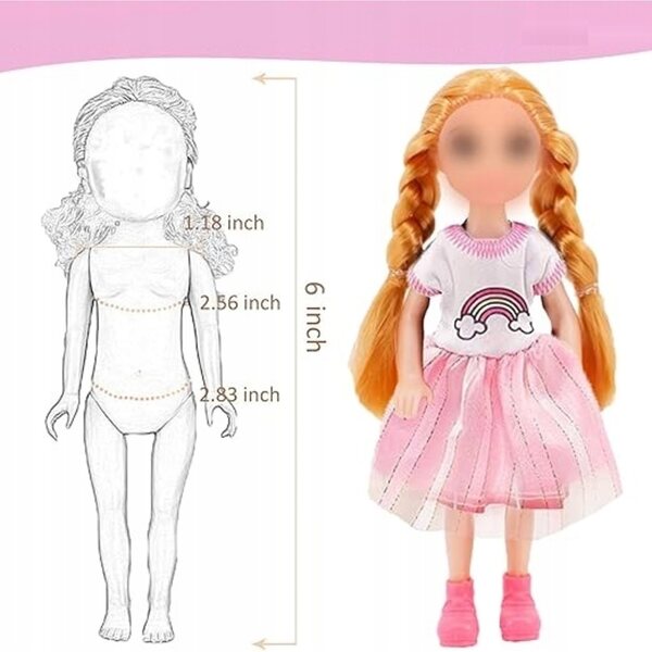 Set 30 capi di abbigliamento e accessori per bambole compatibili Chelsea