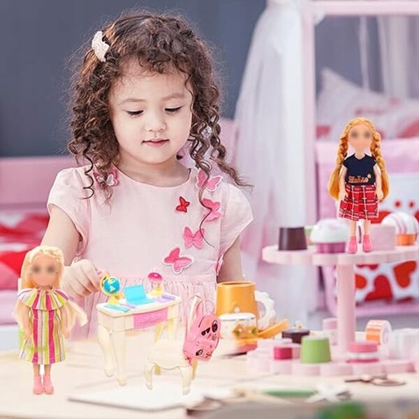 Set 30 capi di abbigliamento e accessori per bambole compatibili Chelsea