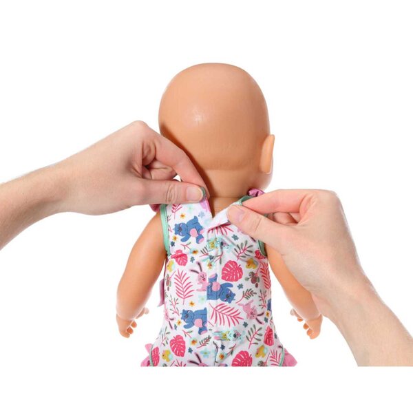 BABY Born Bunter Badeanzug für 43-cm-Puppen – geeignet für Puppen ab 12 Monaten