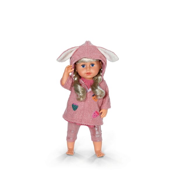 BABY born Set mit rosa Jacke und Kleid für 43 cm große Puppen – Modeaccessoires für Kinder
