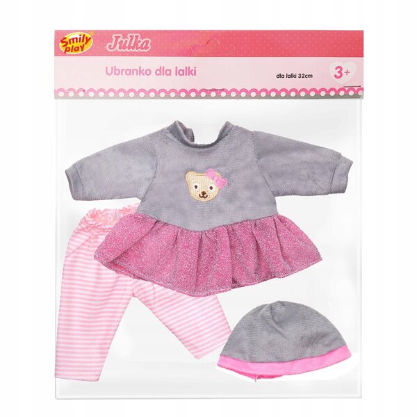 Vestito per Bambola 32 cm Smily Play, abbigliamento di qualità per bambine