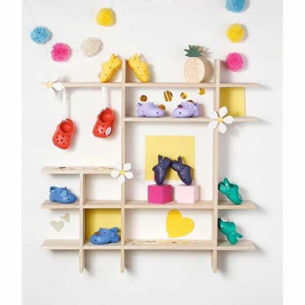 Baby Born 828311 Buciki Crocsy mit Puppendekorationen, verschiedene Farben