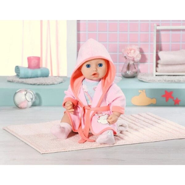 Deluxe Baby Annabell Badeanzug für 43 cm große Puppen mit Bademantel und Body