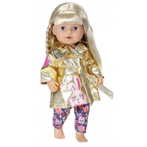 Baby Born Set aus Mantel und Hose, 43 cm, Happy Birthday