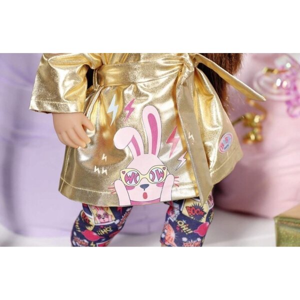 Baby Born Set aus Mantel und Hose, 43 cm, Happy Birthday