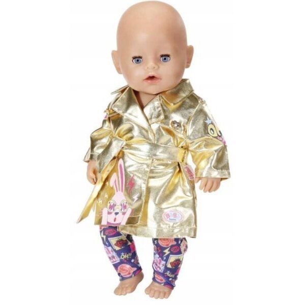 Baby Born Set aus Mantel und Hose, 43 cm, Happy Birthday
