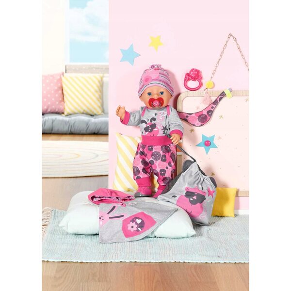Baby Born Deluxe Set für Neugeborene 43 cm mit kompletter Kleidung und Accessoires