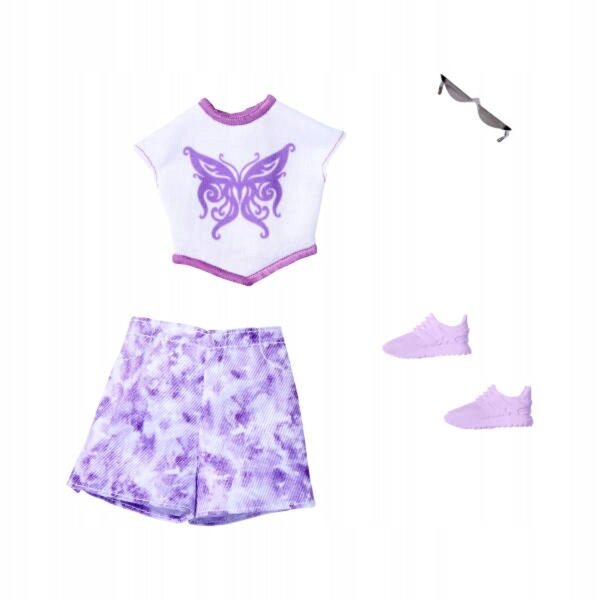 Barbie Fashionistas-Set: Kleidung, Schuhe und Modeaccessoires für Mädchen ab 3 Jahren