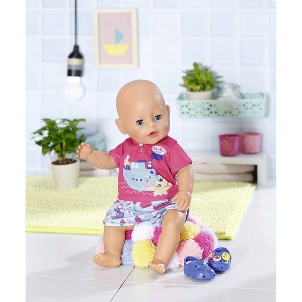 Baby Born Schlafanzug mit Schuhen für 43 cm große Puppen – komplettes und weiches Set