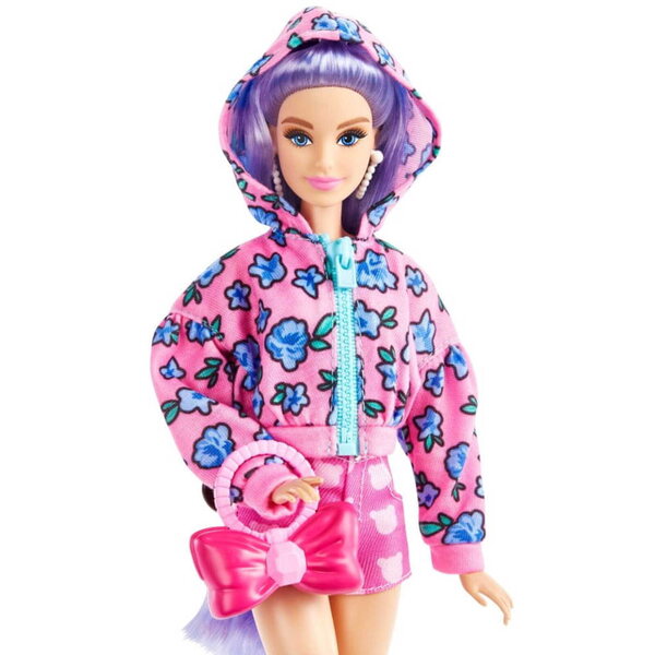 Barbie Extra Mattel 6-teiliges Set mit Sound- und Lichteffekten für Kinder ab 3 Jahren