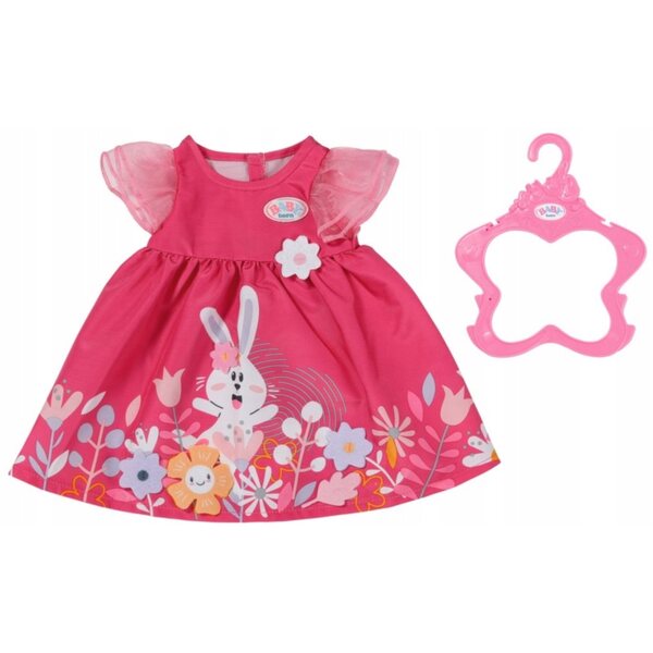 Baby Born Flowers Sommerkleid mit Blumen und Tüllärmeln für Puppen