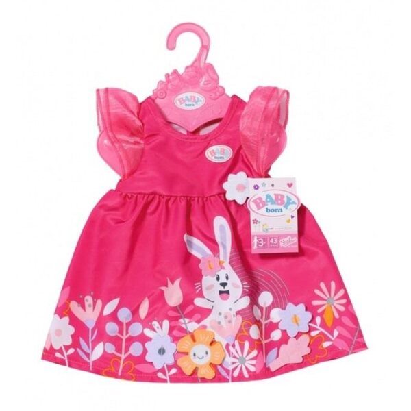 Baby Born Flowers Sommerkleid mit Blumen und Tüllärmeln für Puppen