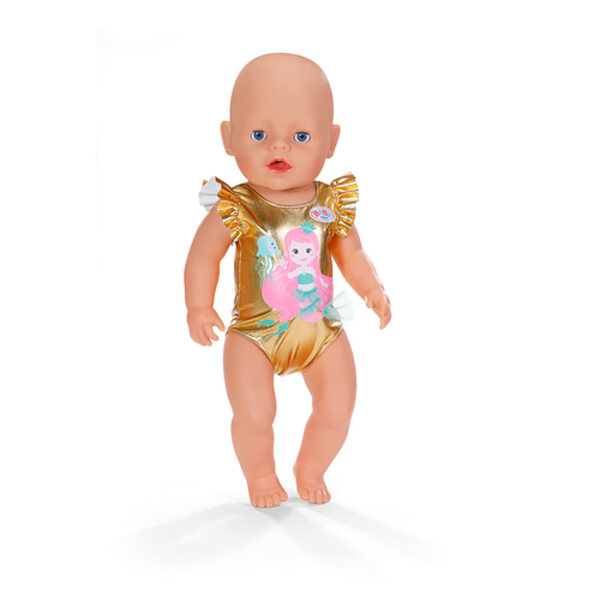 BABY born Strandset 43 cm mit kinästhetischem Sand und Sommeraccessoires