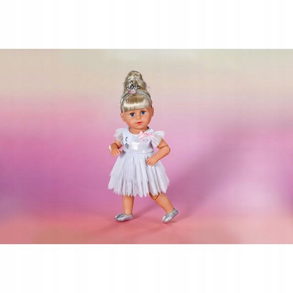 BABY Born Ballerina-Kleid 43 cm mit Schuhen und eleganter Krone