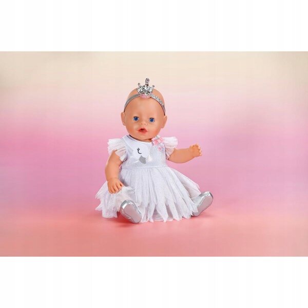 BABY Born Ballerina-Kleid 43 cm mit Schuhen und eleganter Krone