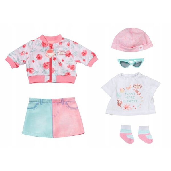 Abbigliamento Primavera Baby Annabell per bambole 39-46 cm completo moda