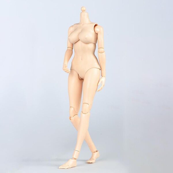 Figura Femminile 1/6 Super Elastico con 28 Giunti e Accessori per Posare