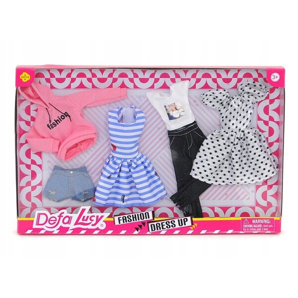 Kleidungsset für 29 cm große Puppen – farbenfrohe und weiche Kleidung zum Spielen