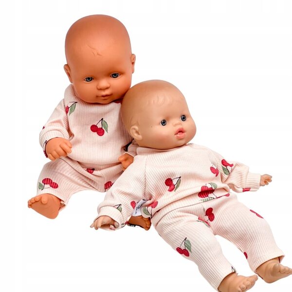 Bekleidungsset für Miniland 32 cm und Minikane 28 cm Puppen mit Sweatshirt und Leggings