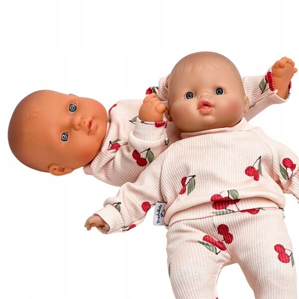 Bekleidungsset für Miniland 32 cm und Minikane 28 cm Puppen mit Sweatshirt und Leggings