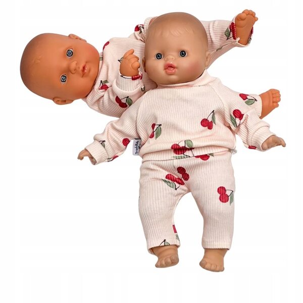 Bekleidungsset für Miniland 32 cm und Minikane 28 cm Puppen mit Sweatshirt und Leggings