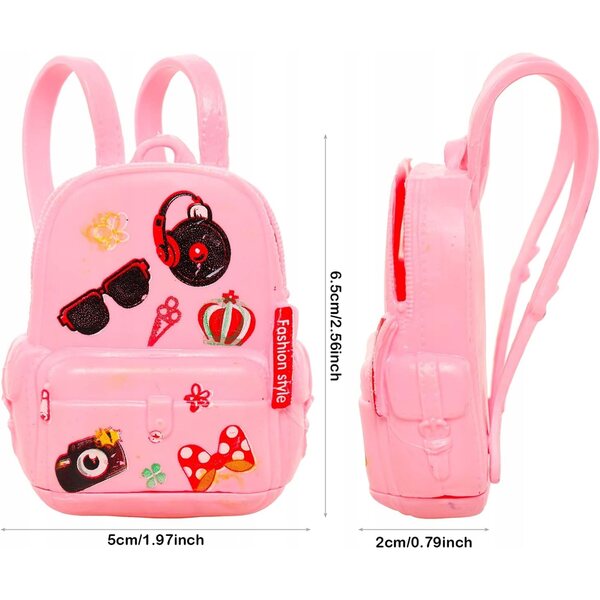 Set 36 vestiti e accessori colorati per bambole da 30 cm, kit creativo bimba