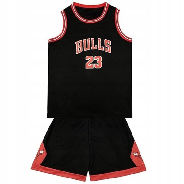 Completo Basket Bambino 2 Pezzi Canotta Senza Maniche e Pantaloncini