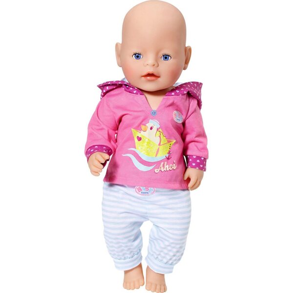 Baby Born-Set aus Kleidung und Accessoires für 43-cm-Puppen mit Tasche und Matratze